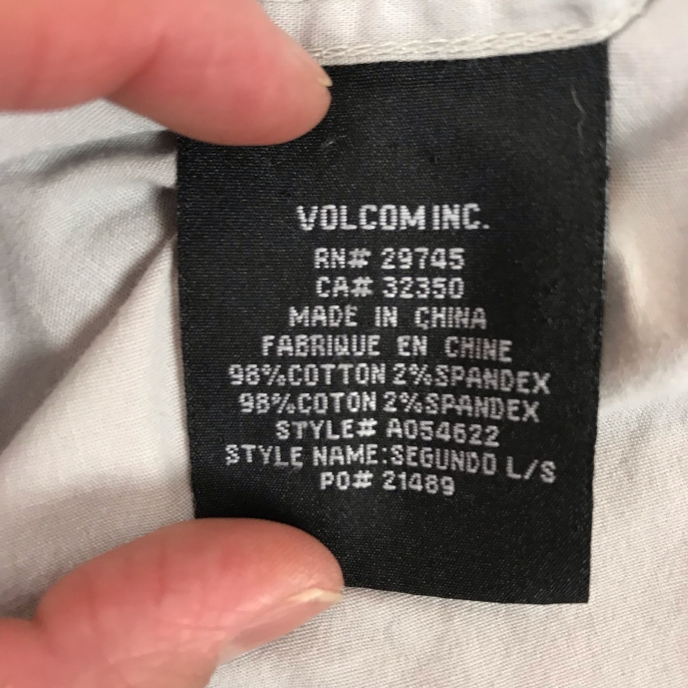 Volcom Tailored L/S Button Down Shirt - image 7